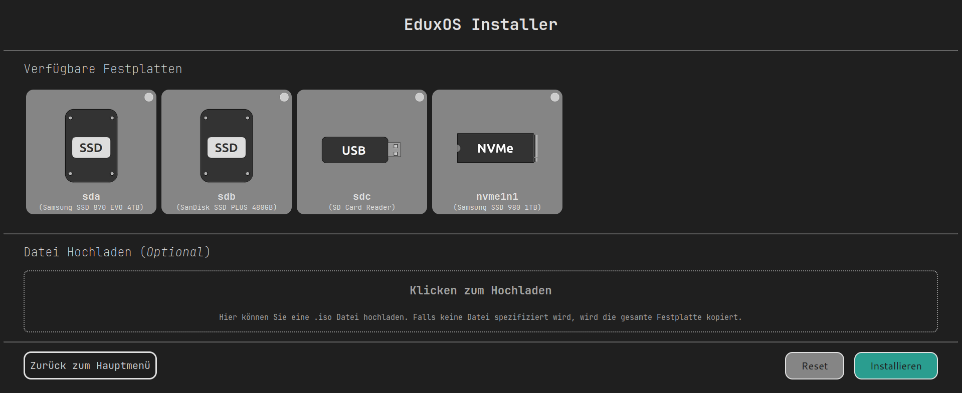 Installer